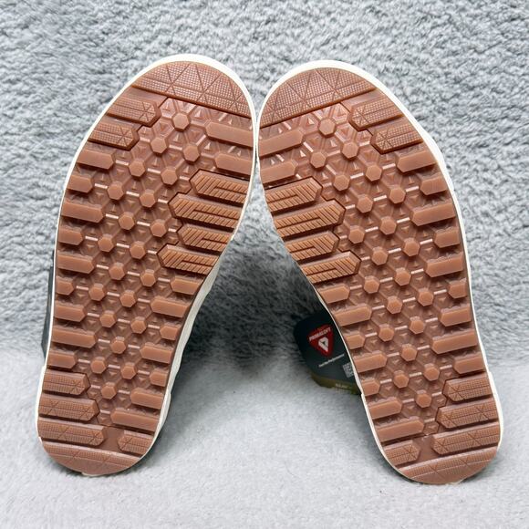 Vans Sk8 Hi MTE 2 Mens Size 8 Sneakers Shoes Chipmunk Brown Leather Marshmallow - Picture 9 of 10